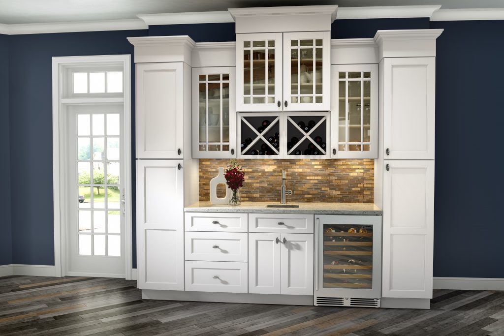Trenton Door Style Hutch For Residential Pros