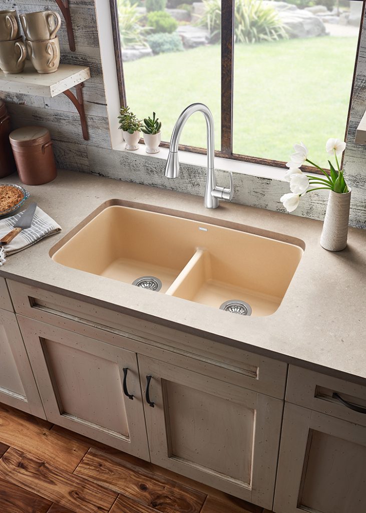 Double Bowl LowDivide Sink For Residential Pros