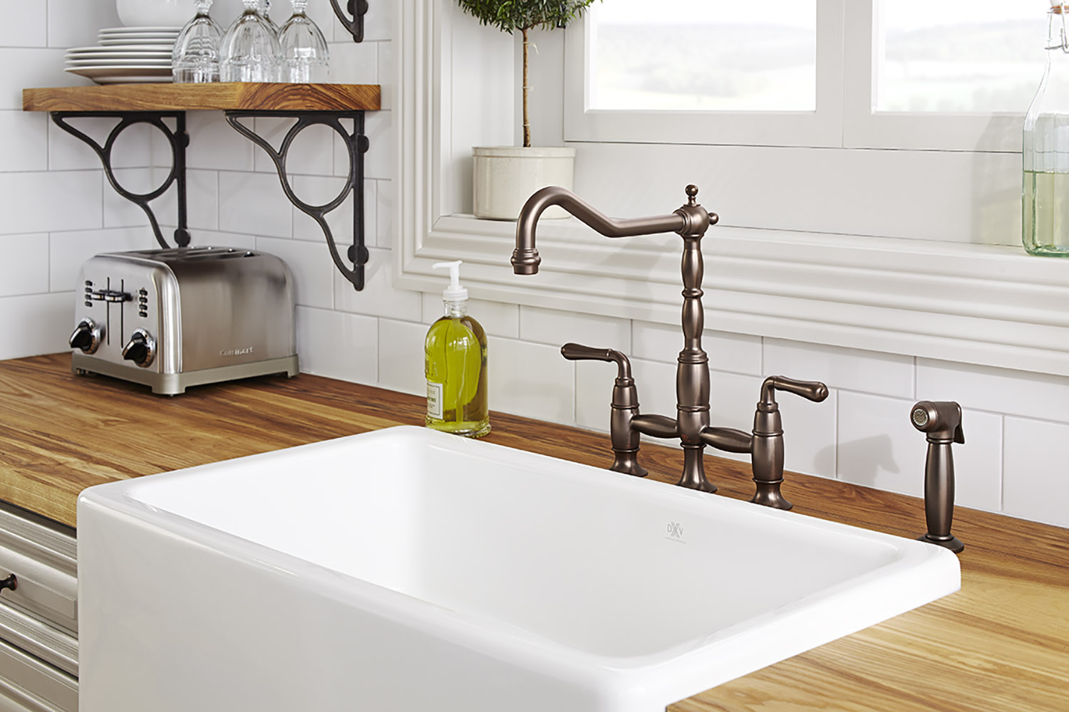 Victorian Bridge Faucet For Residential Pros