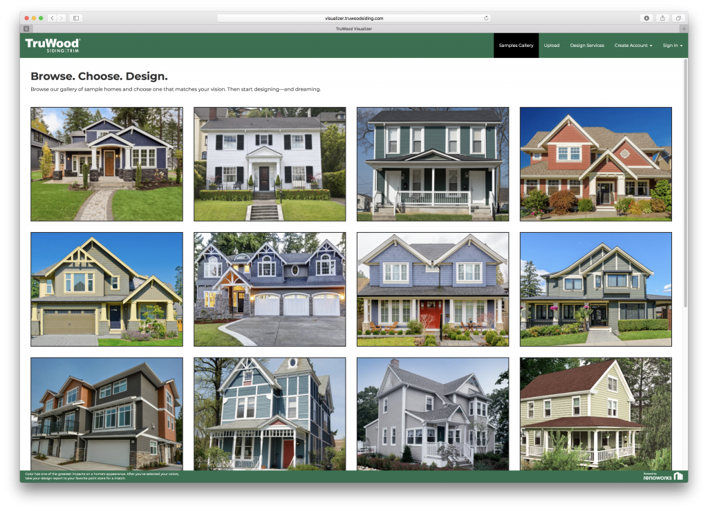 Siding, accents, trim visualizer tool For Residential Pros