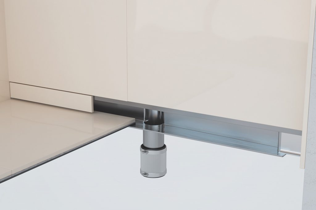 Linear drain hidden behind the wall For Residential Pros