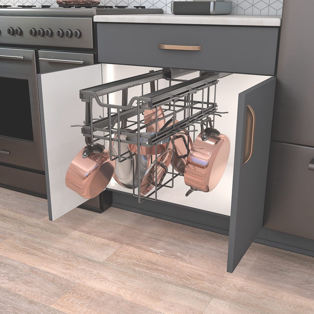 Pot And Lid Pullout Organizer Kitchen Bath Design News