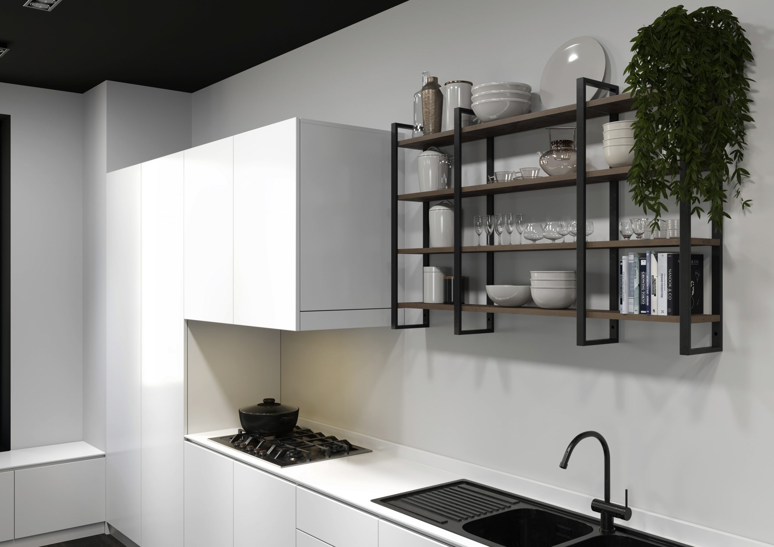 YouK Metal Open Shelving Unit Kitchen & Bath Design News