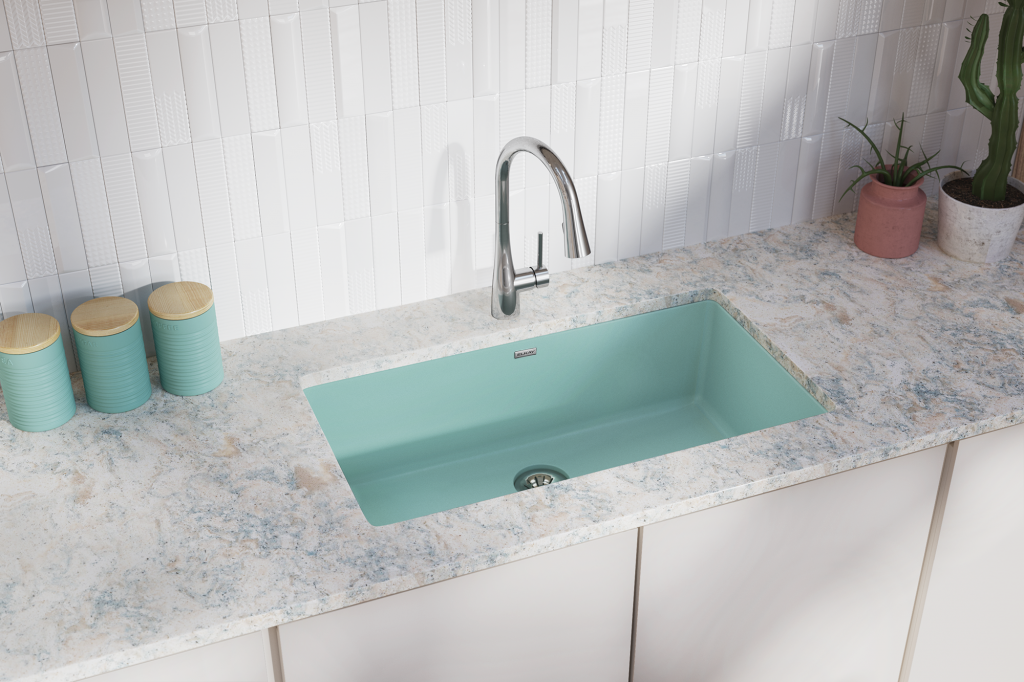 Franke 126 0380 002 Kitchen Sink Ceramic With A Single Bowl Cream