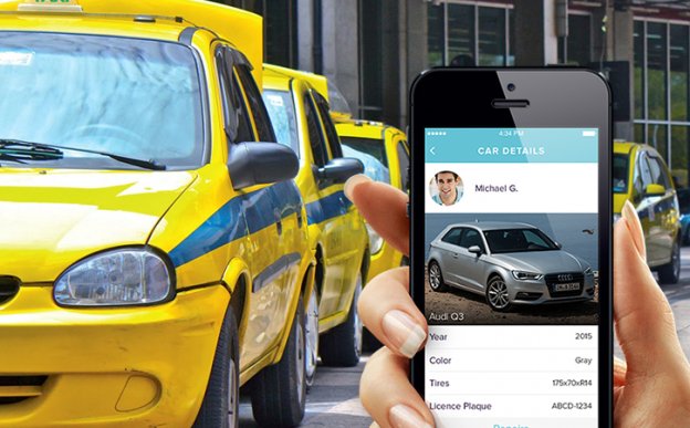 build a taxi app like grubhub