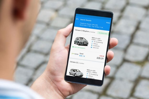 build a car rental app