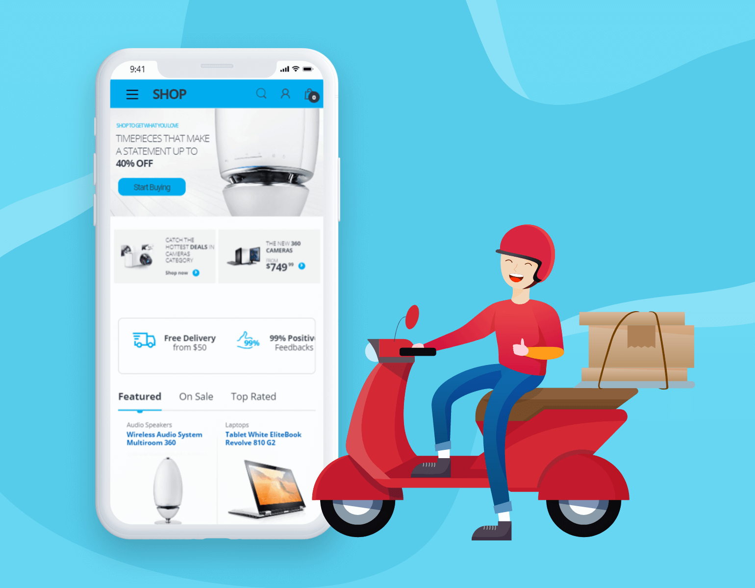 On-Demand Delivery App