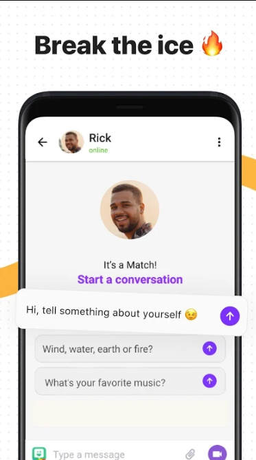 Hily dating app - icebreakers