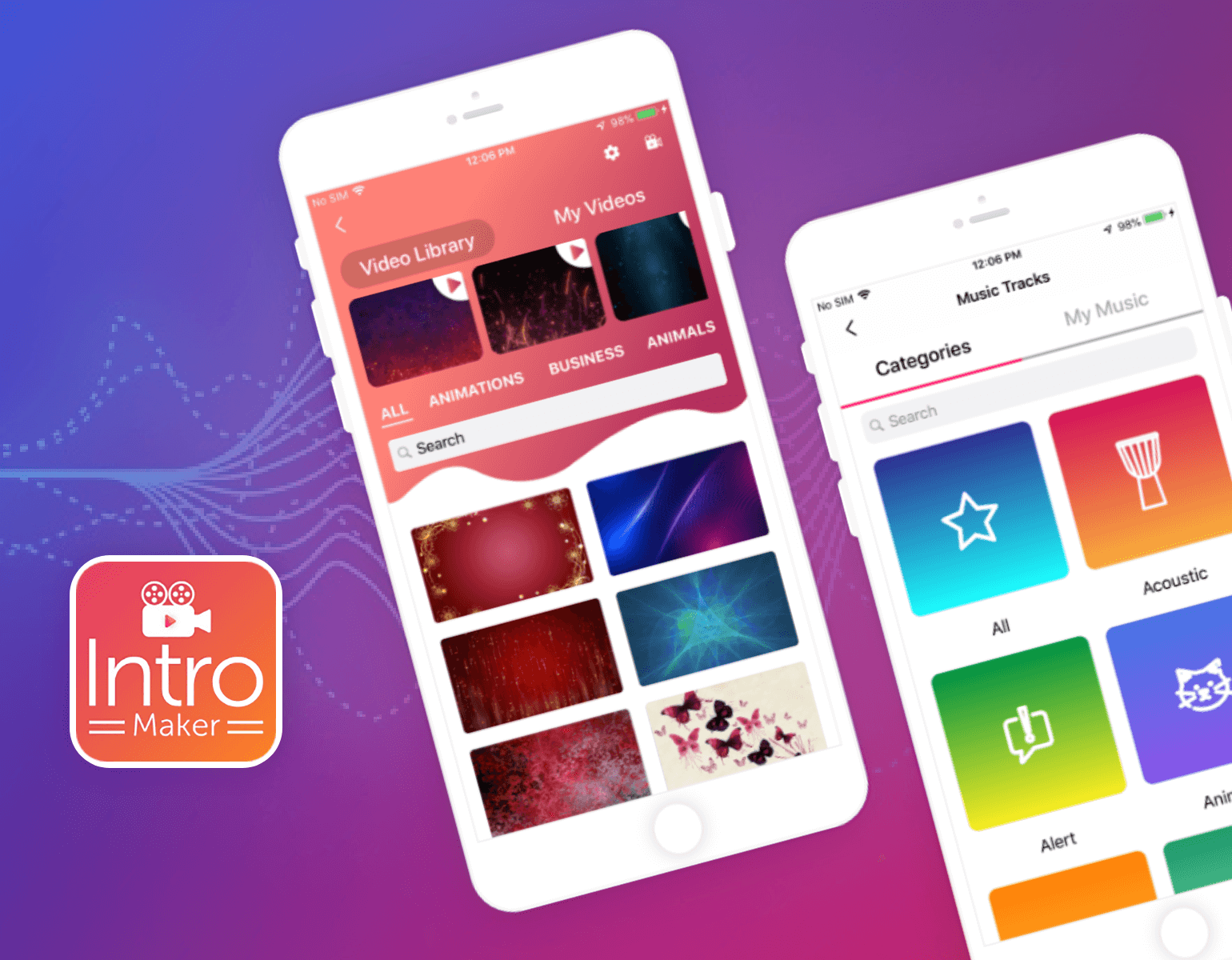 YouTube Video Intro Maker App