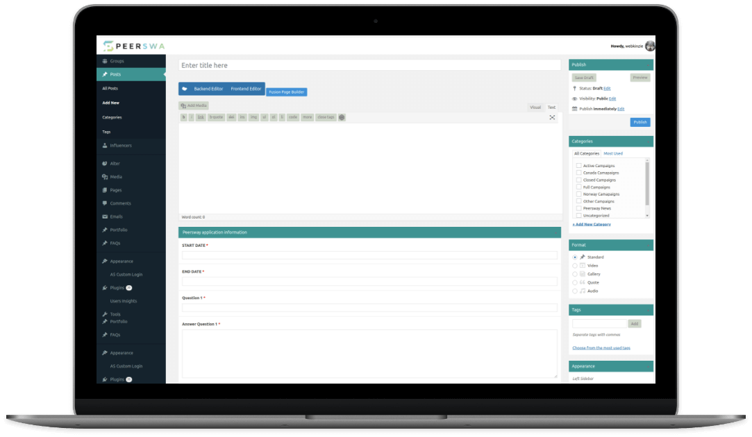 Add Campaigns