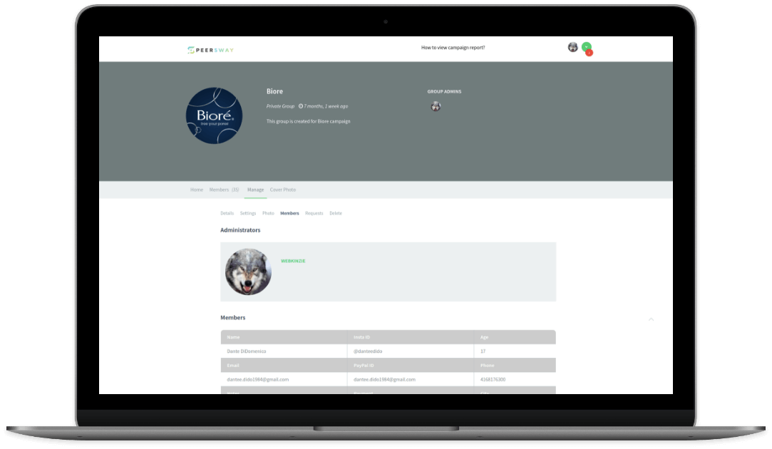 Verify Influencers