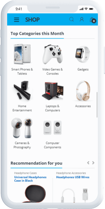On-Demand Delivery App Screen1