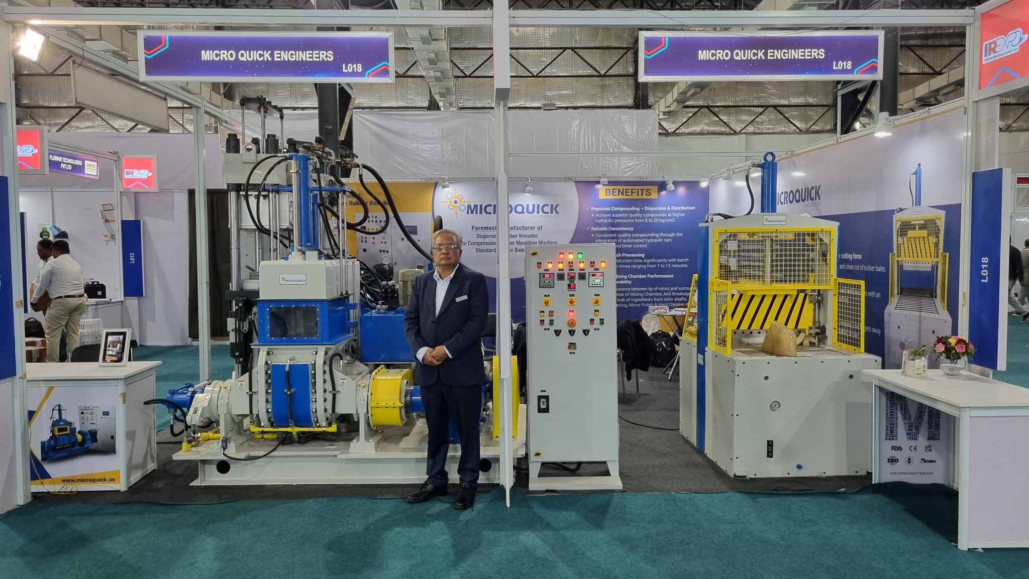 A Successful Indian Rubber Expo 2024: Showcasing Dispersion Kneader & More