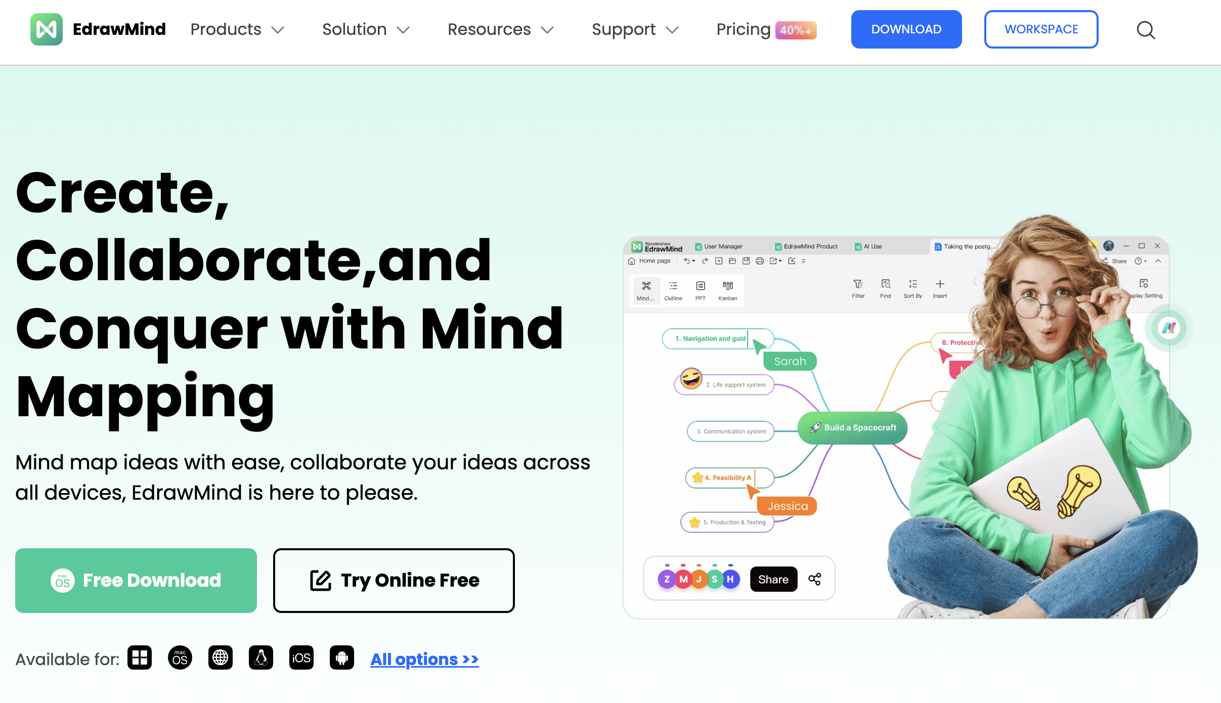 Wondershare EdrawMind
