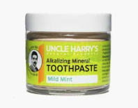 Uncle Harrys toothpaste