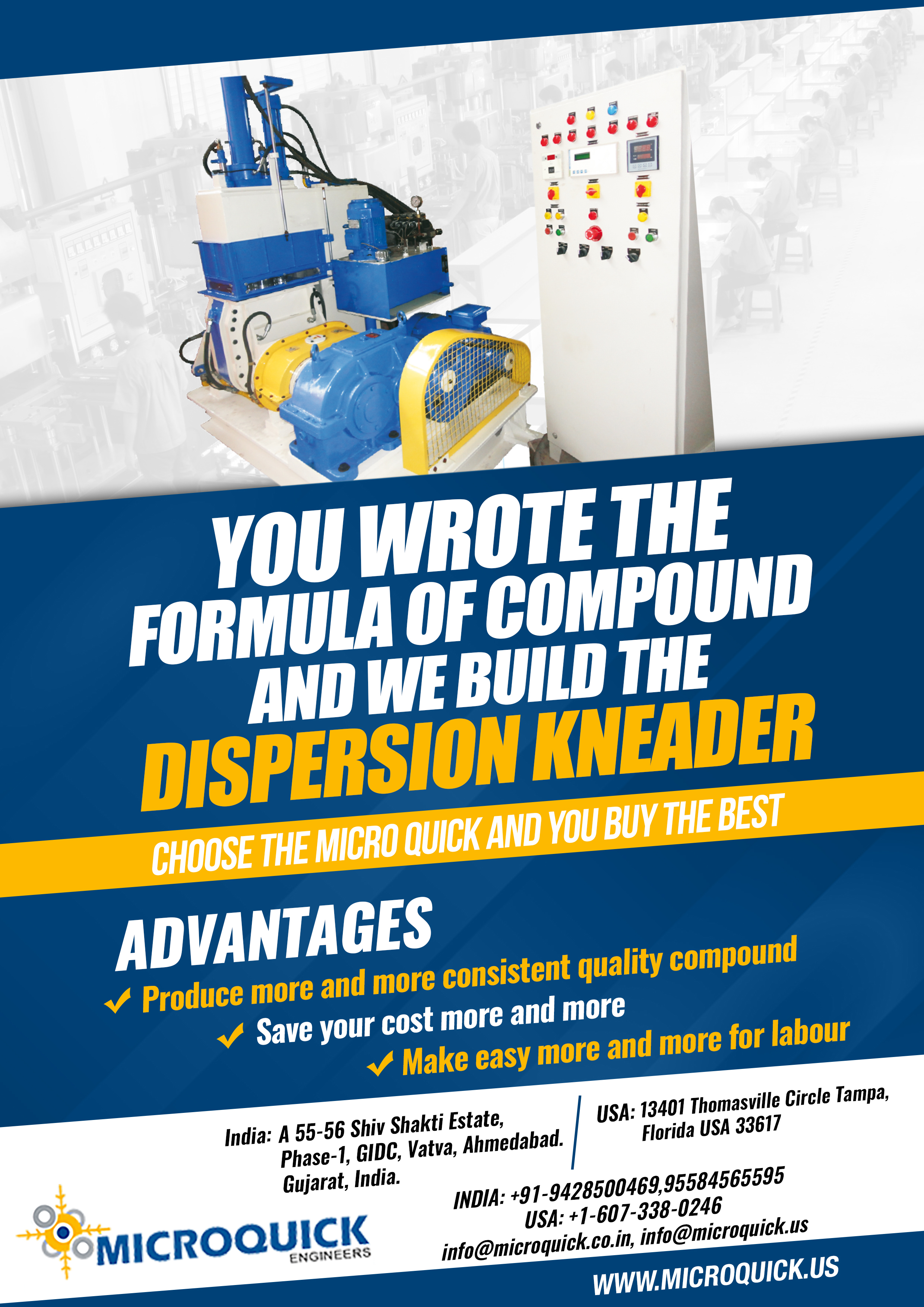 Maximize Productivity with Hydraulic Dispersion Kneaders