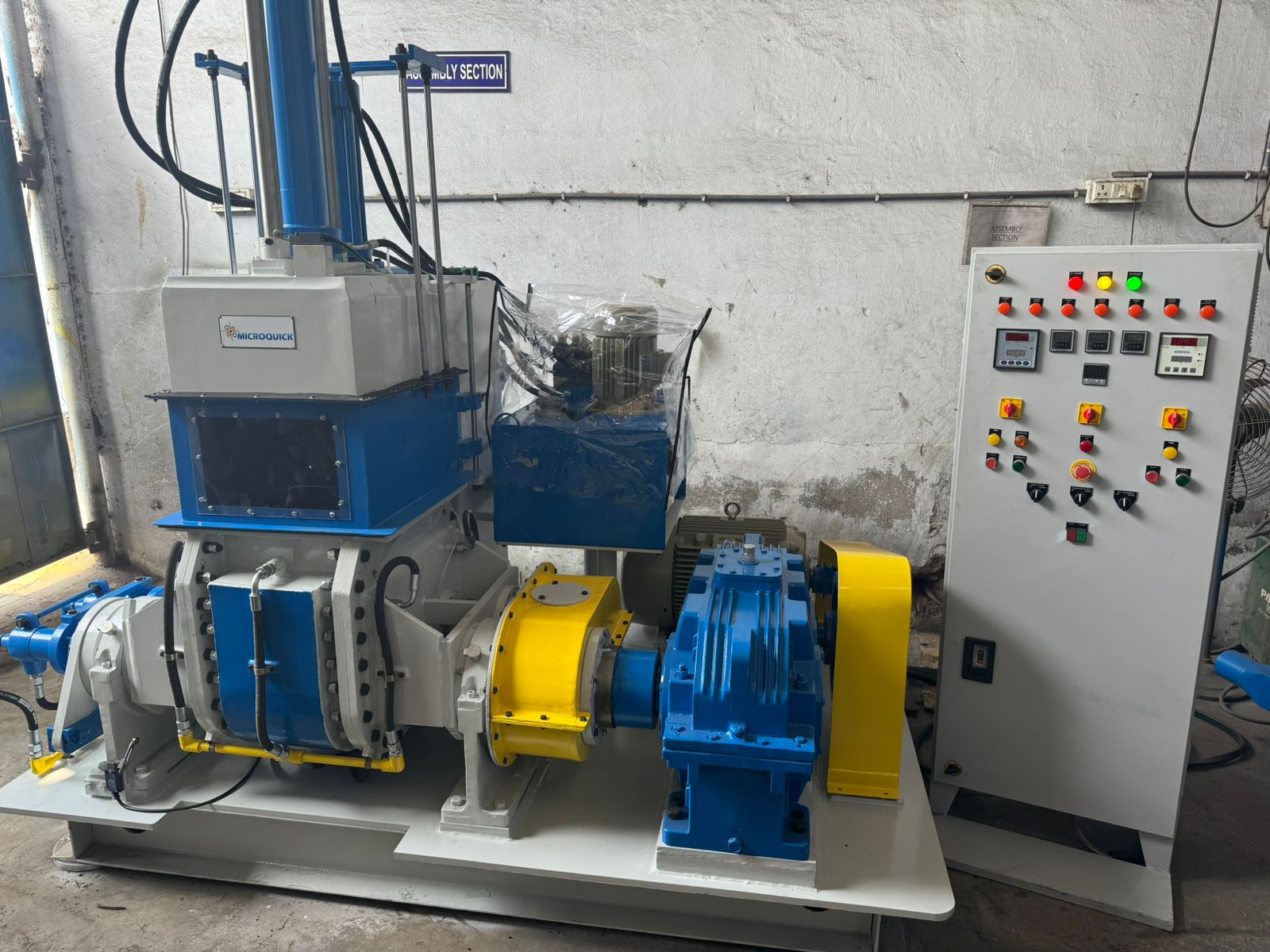 Boost Productivity and Efficiency in Rubber Processing with Hydraulic Dispersion Kneaders