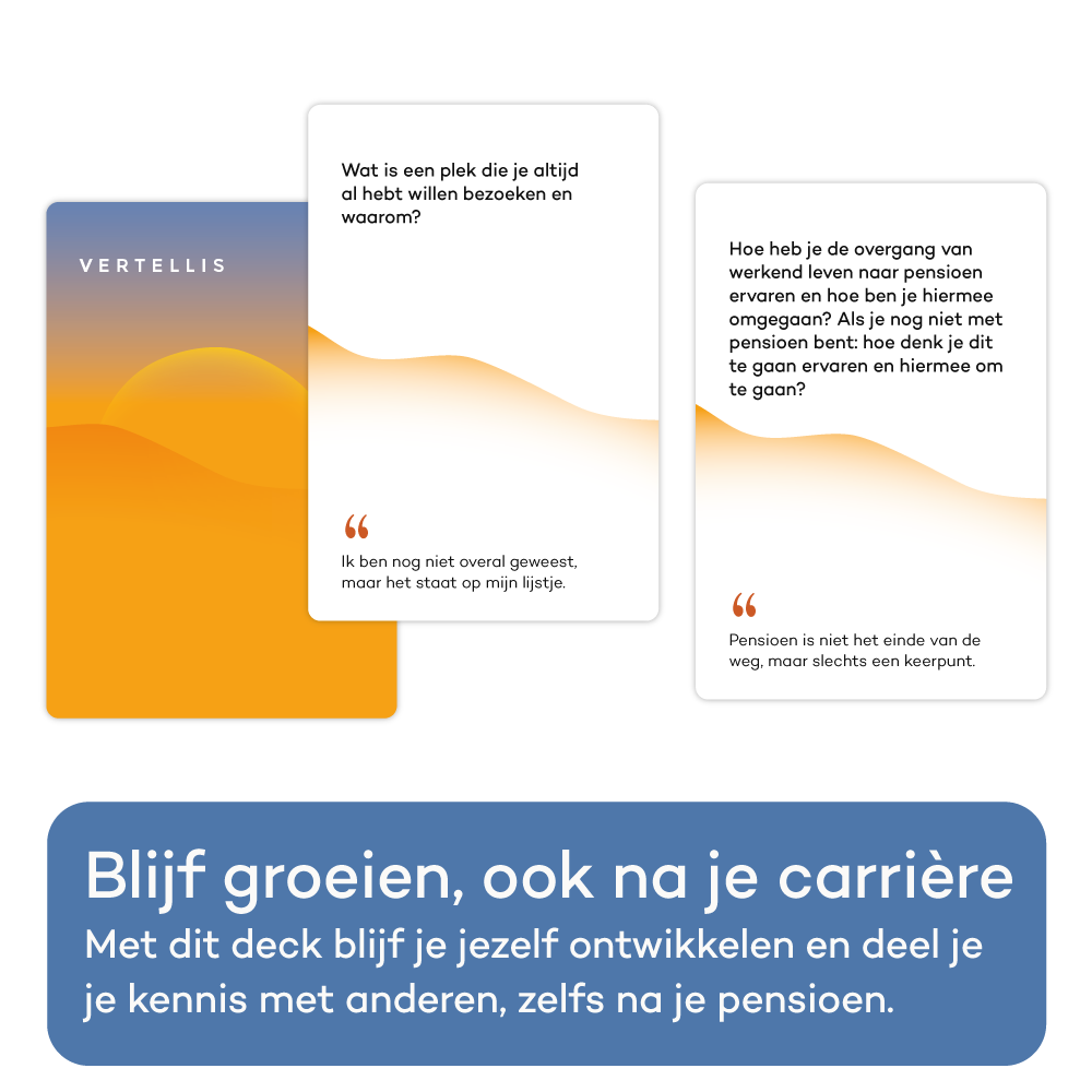Vertellis Pensioen en Voldoening Deck
