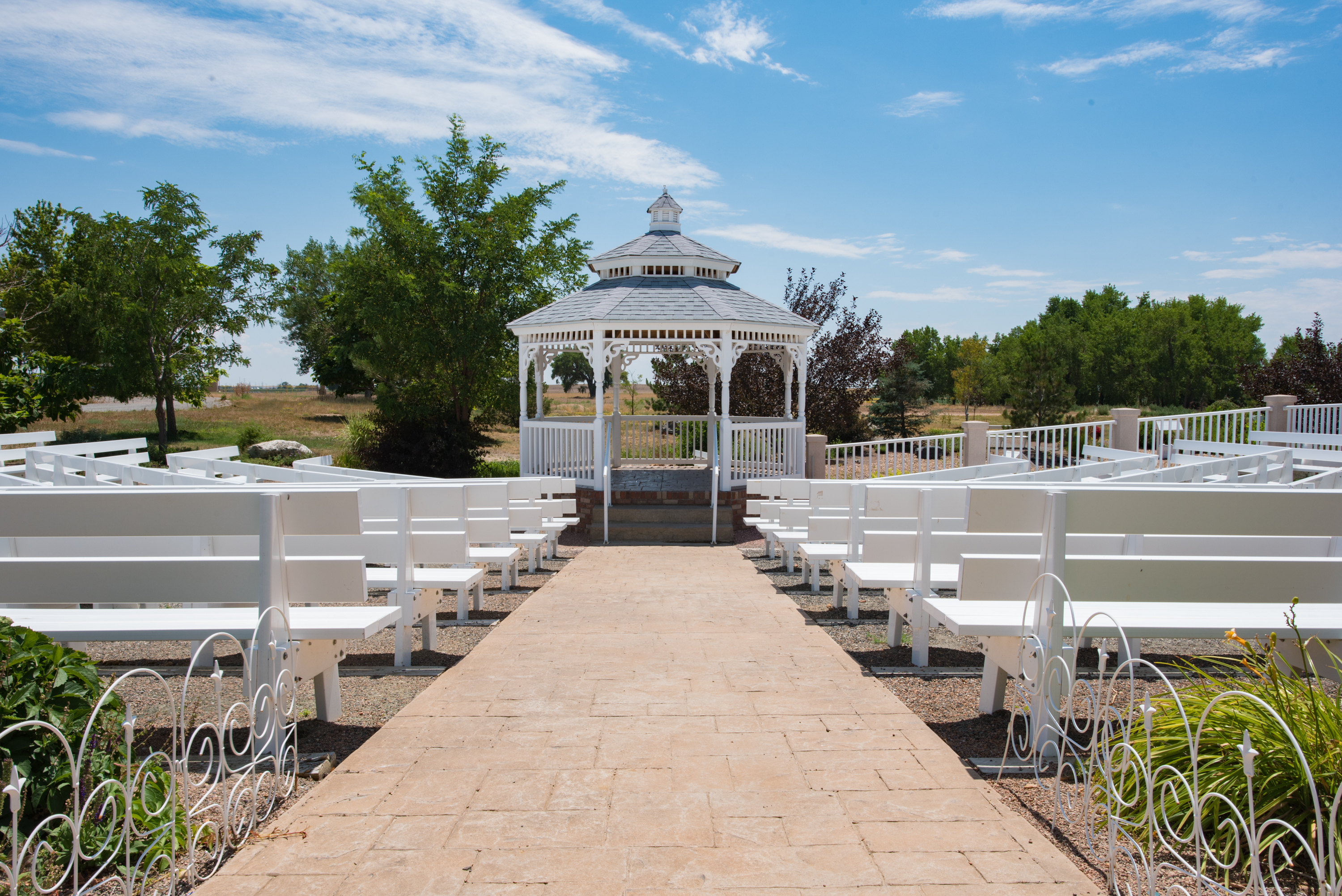 Where to have a DIY wedding in Colorad 1 DIY country wedding venue gazebo ceremony site