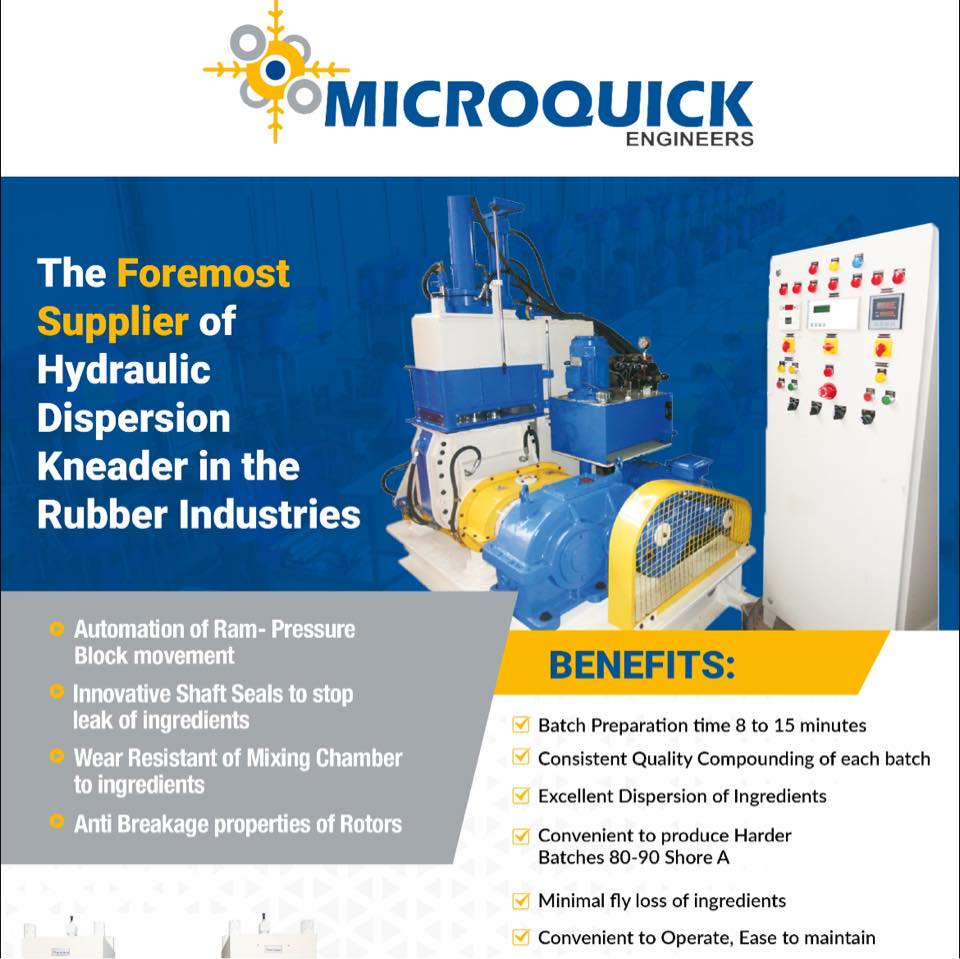 Hydraulic Dispersion Kneader