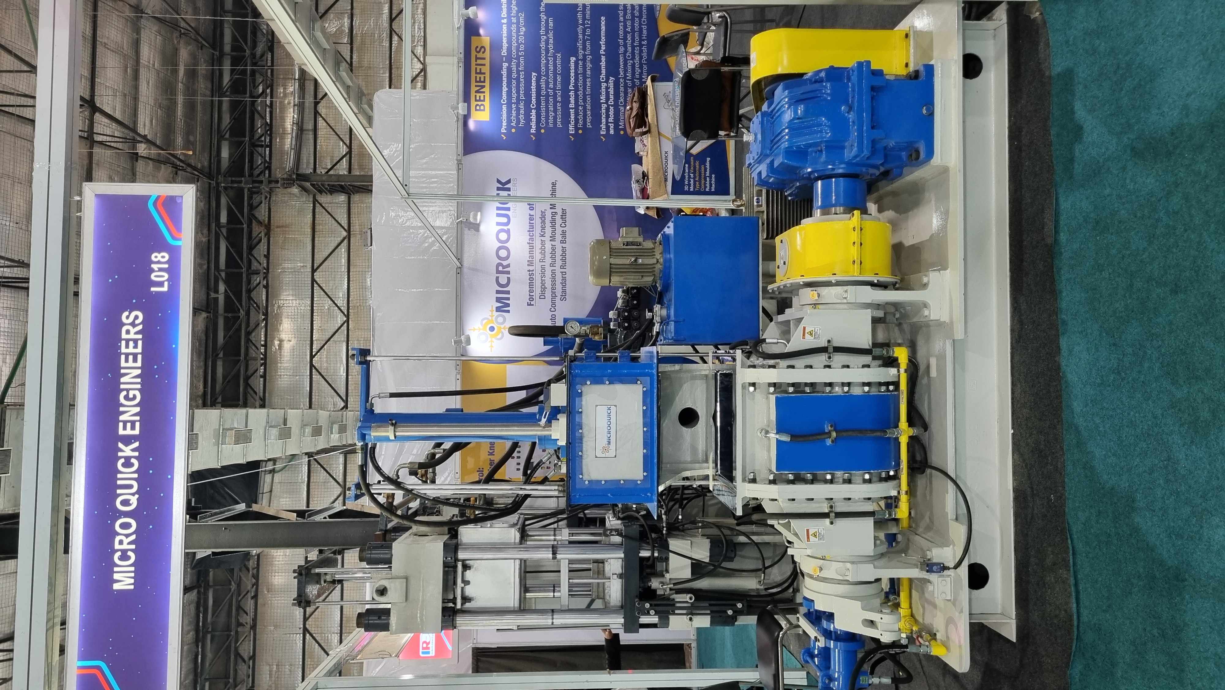 Innovations in Rubber Compounding: The Benefits of Hydraulic Dispersion Kneaders