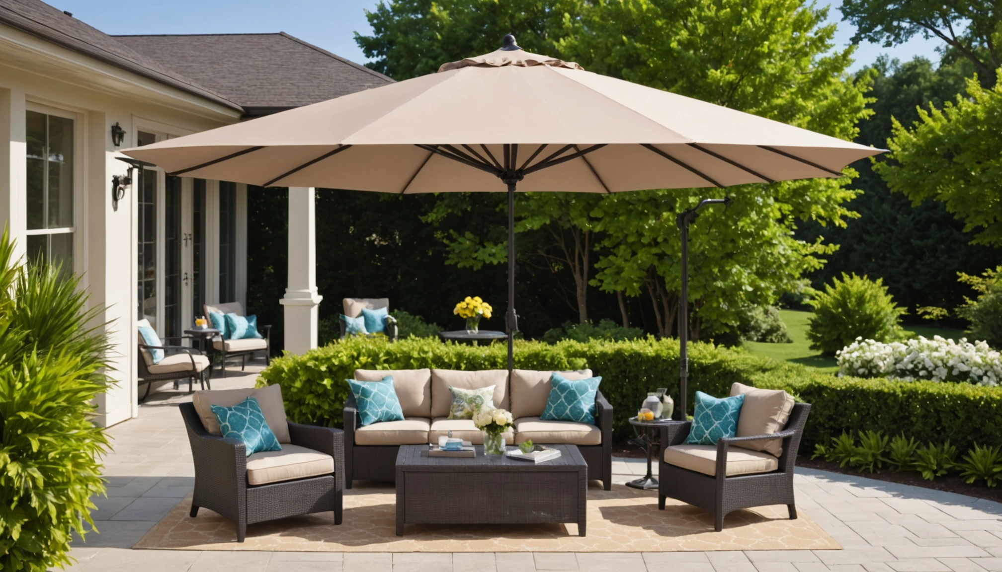 butterfly patio umbrella Watercolor Butterfly Floral Print Umbrella, Windproof Stick Umbrella  Wilderkind