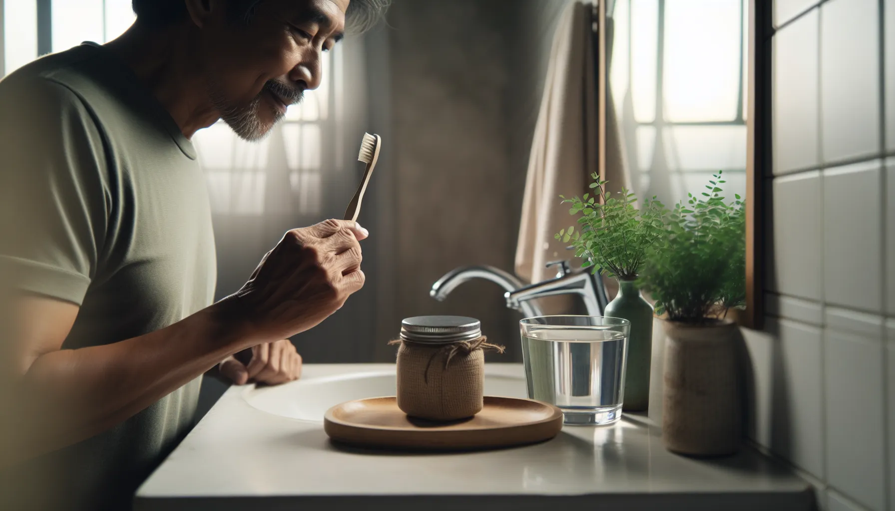 Brushing your teeth naturally