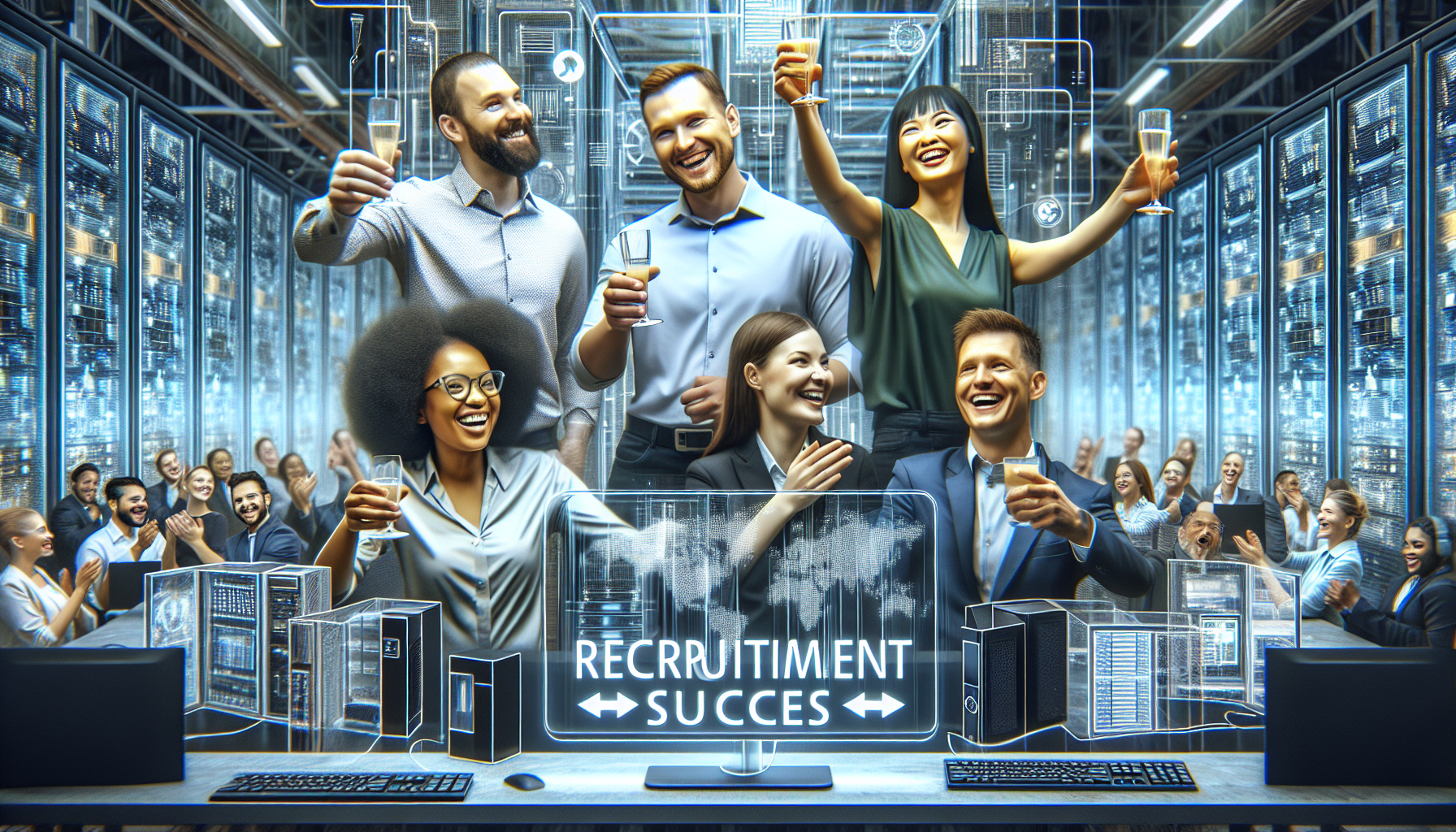 Recruitment Success high tech