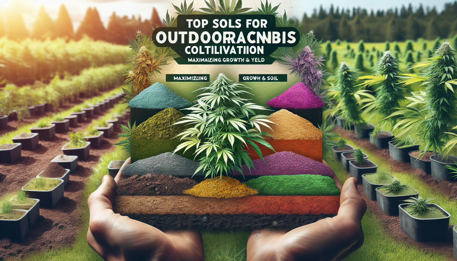 Soil for outdoor cannabis cultivation