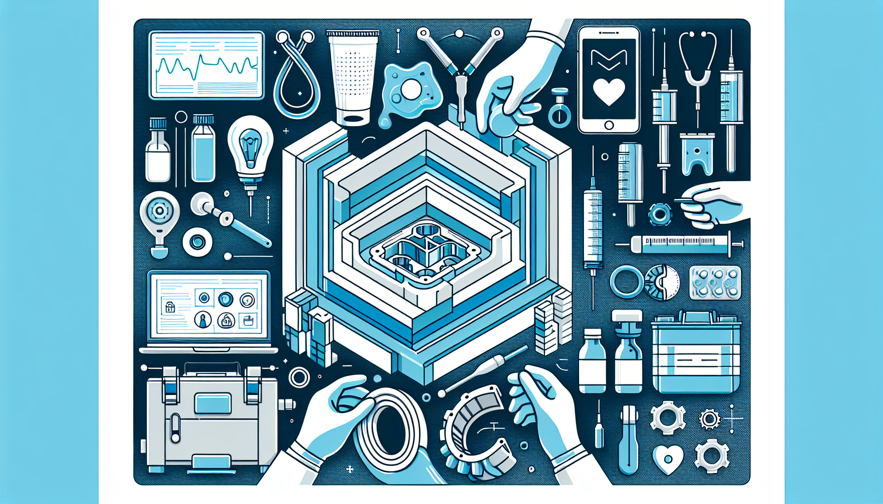 Silicone Compression Molding in Healthcare Industry