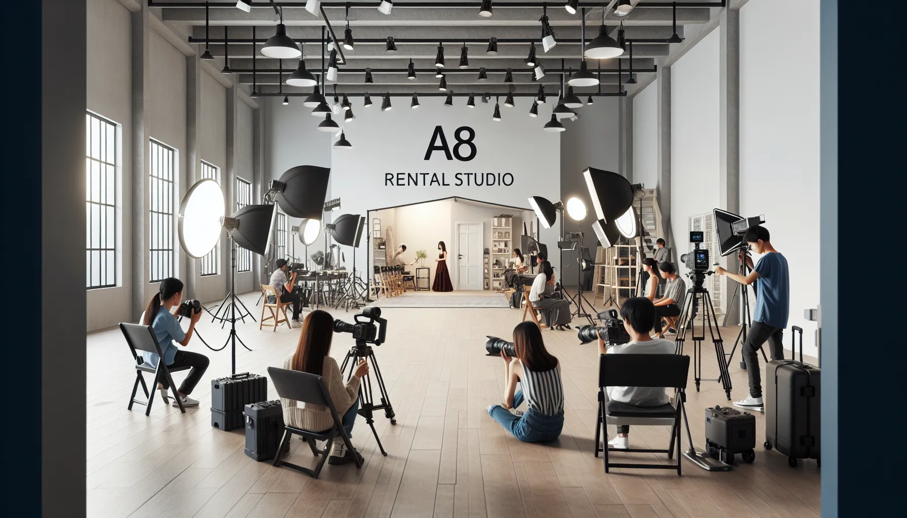 Das Mietstudio A8 - Professionelle Filmproduktionen und Fotoshootings - realistisch