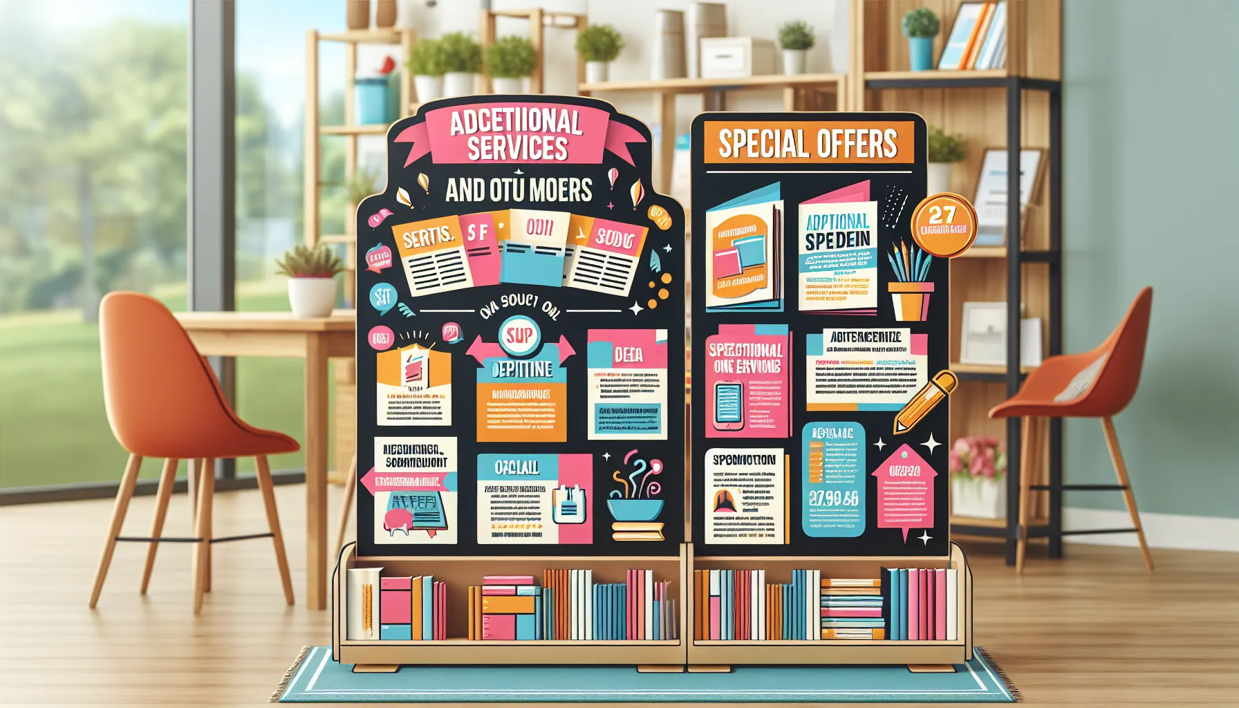 Zusätzliche Dienstleistungen und Sonderangebote