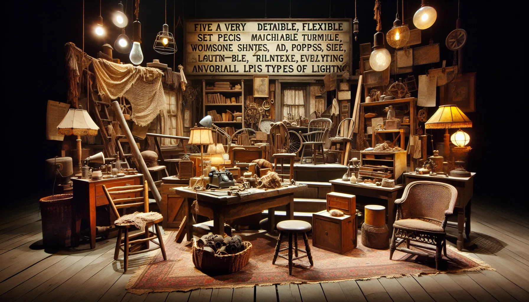 Flexible Set Design and Props - realistisch