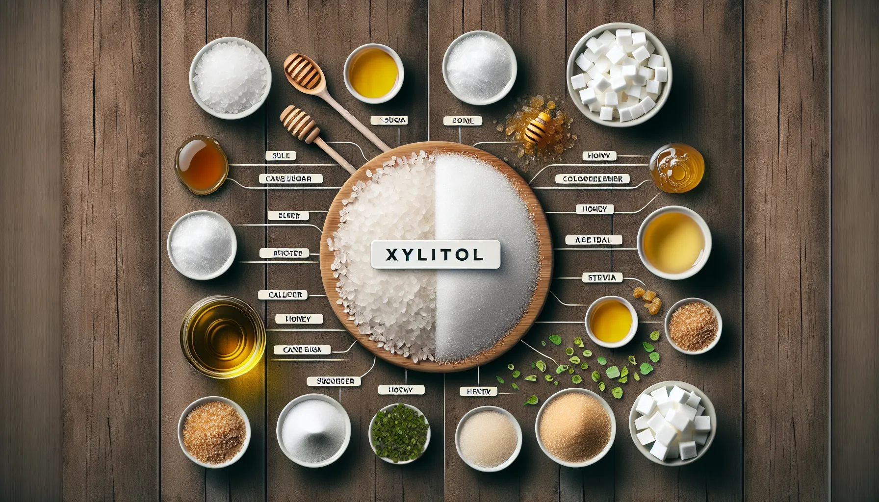 Xylitol vs other sweeteners