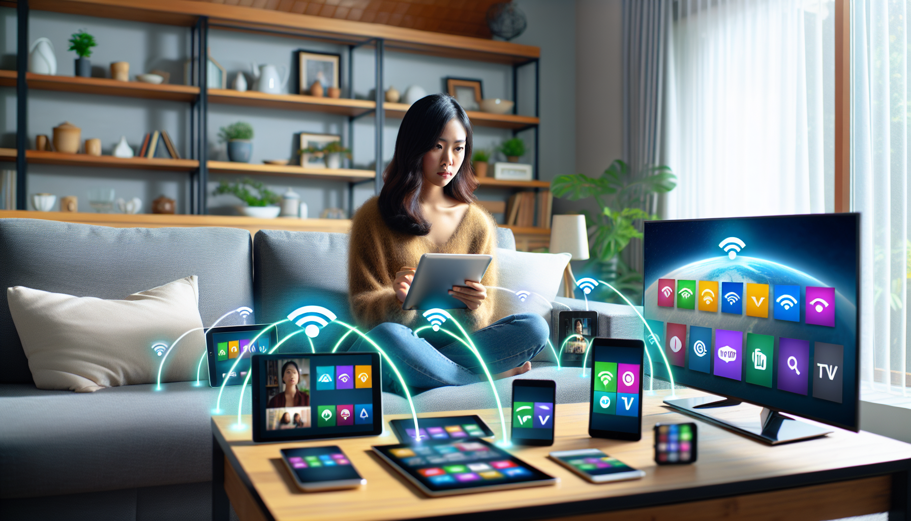 Multi-device IPTV connectivity