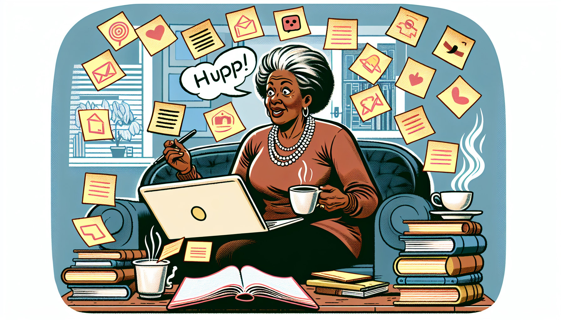 ain't nobody got time for that meme lady writing blogs