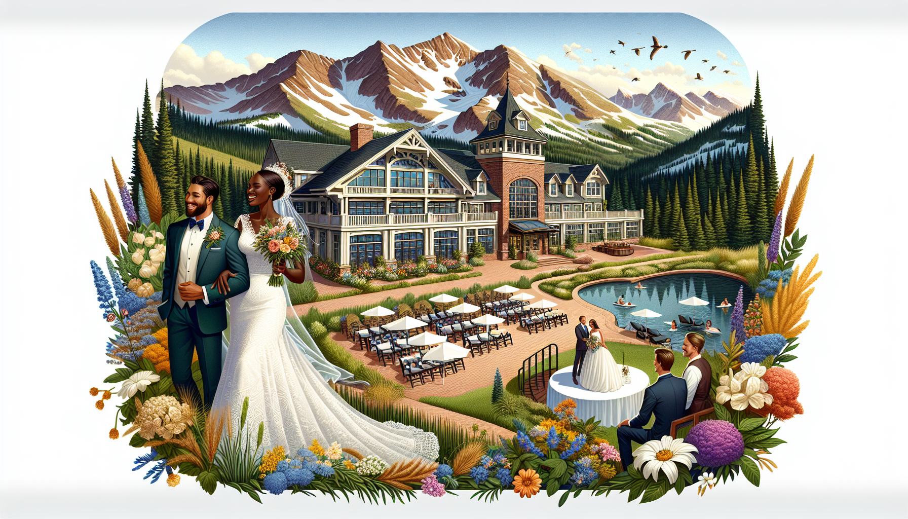 5 Tips for Choosing the Perfect Wedding Venue in Colorado 1 Elegant Colorado Wedding Venue