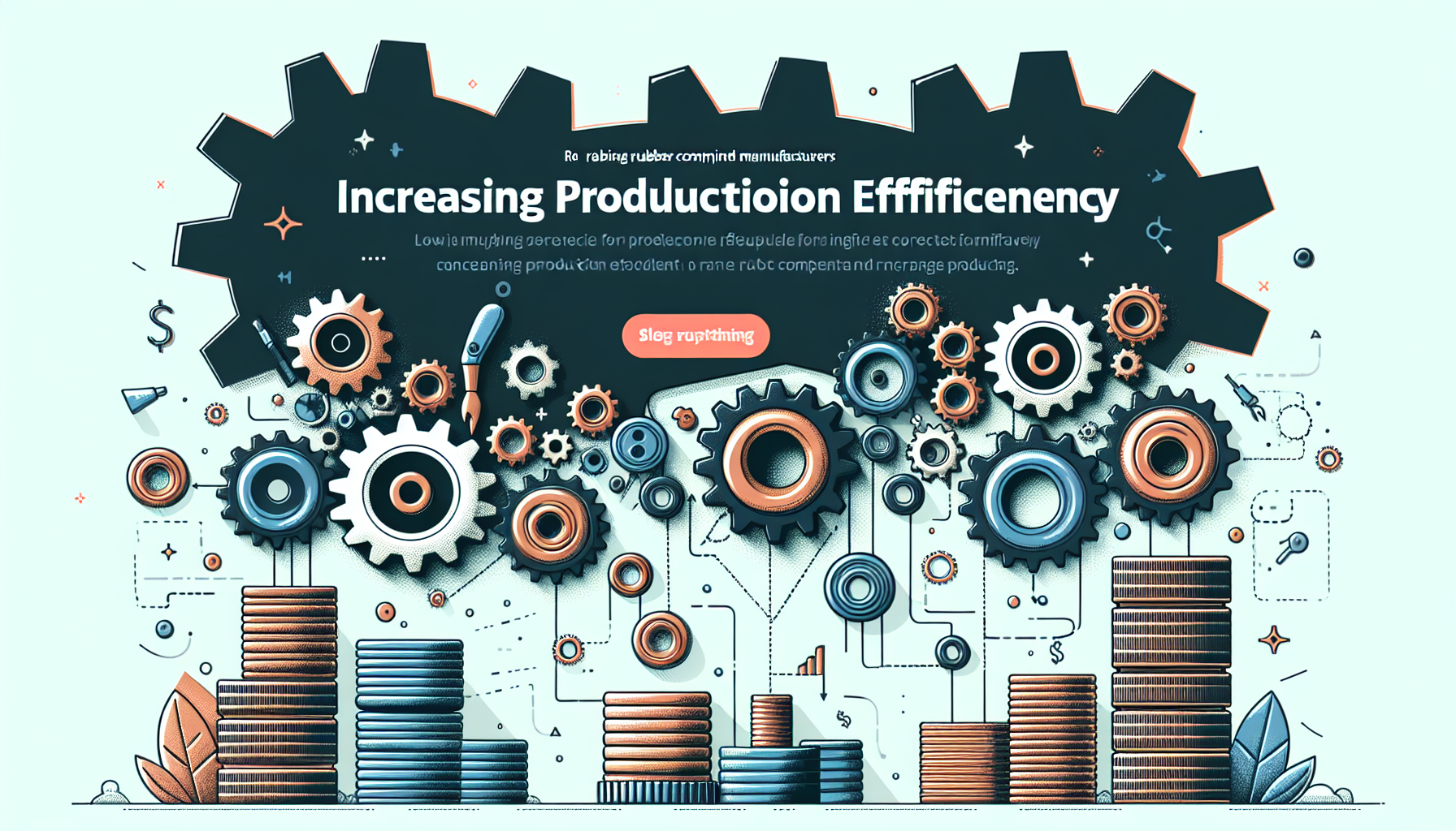 Rubber compound production