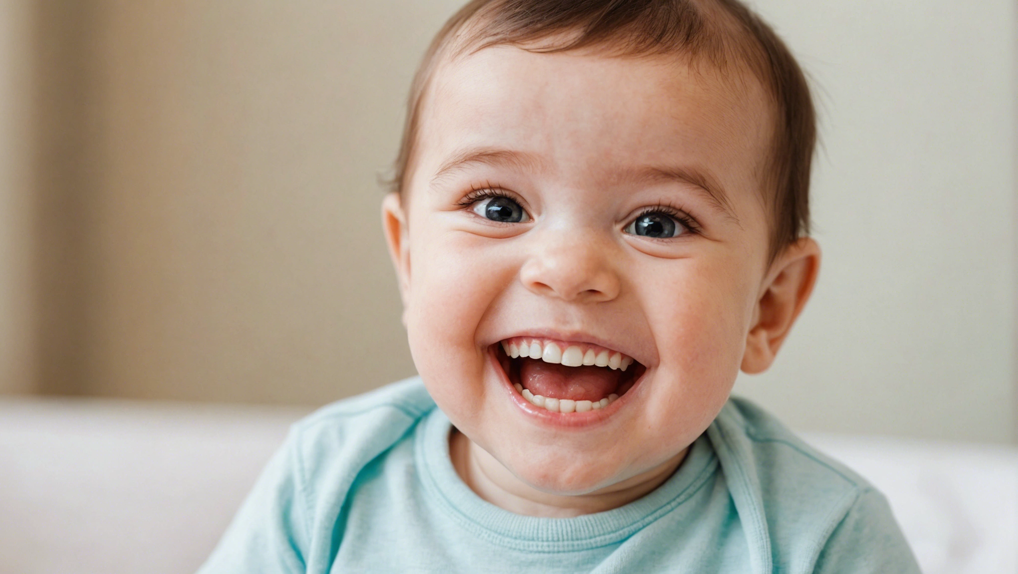 happy healthy baby teeth
