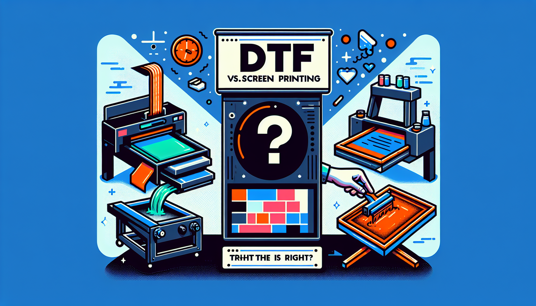 DTF vs. Screen Printing