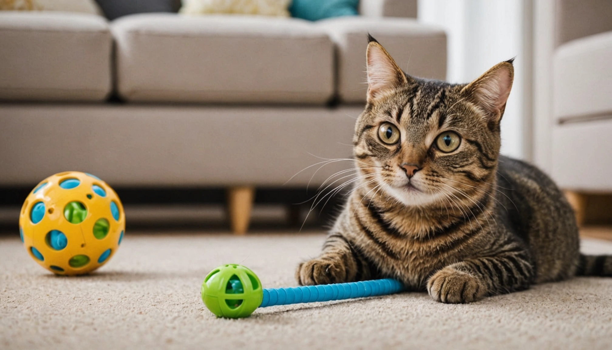 Interactive Cat Toy Wand for Hours of Fun