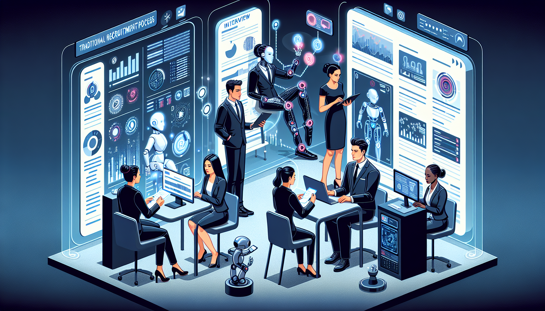 Traditional Recruitment Processes, high tech