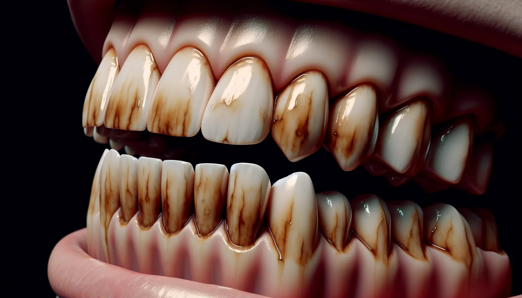 Coffee Stains on teeth