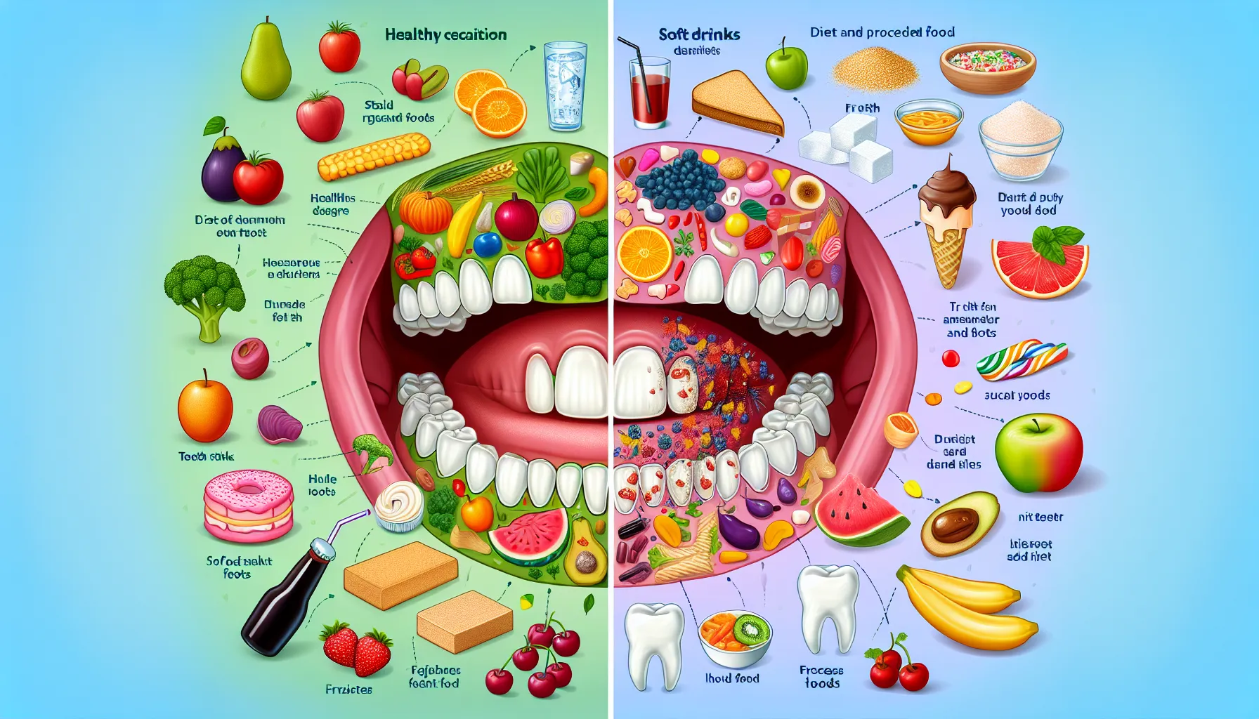 diet impact on teeth