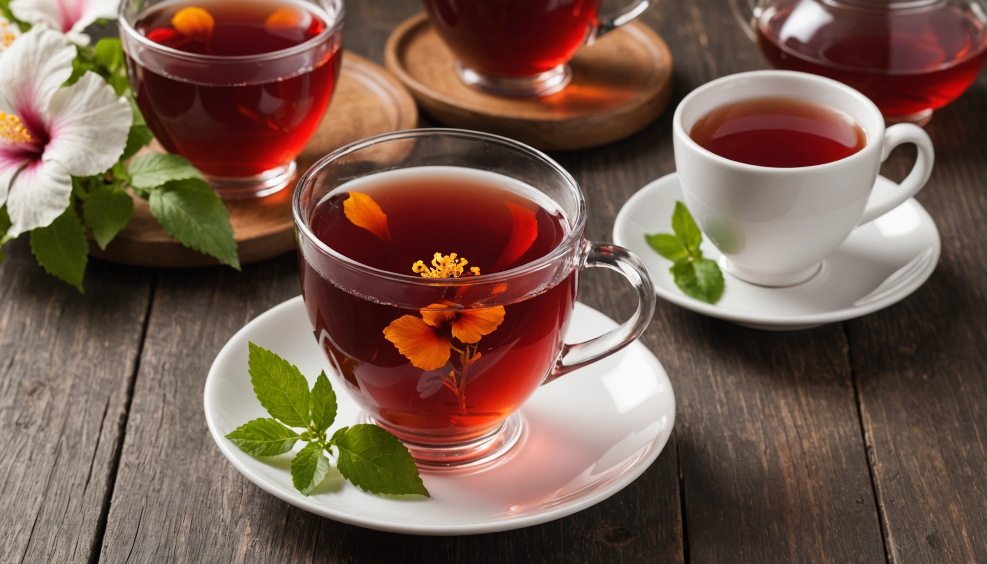Indulge in the Refreshing Flavor of White Hibiscus Tea