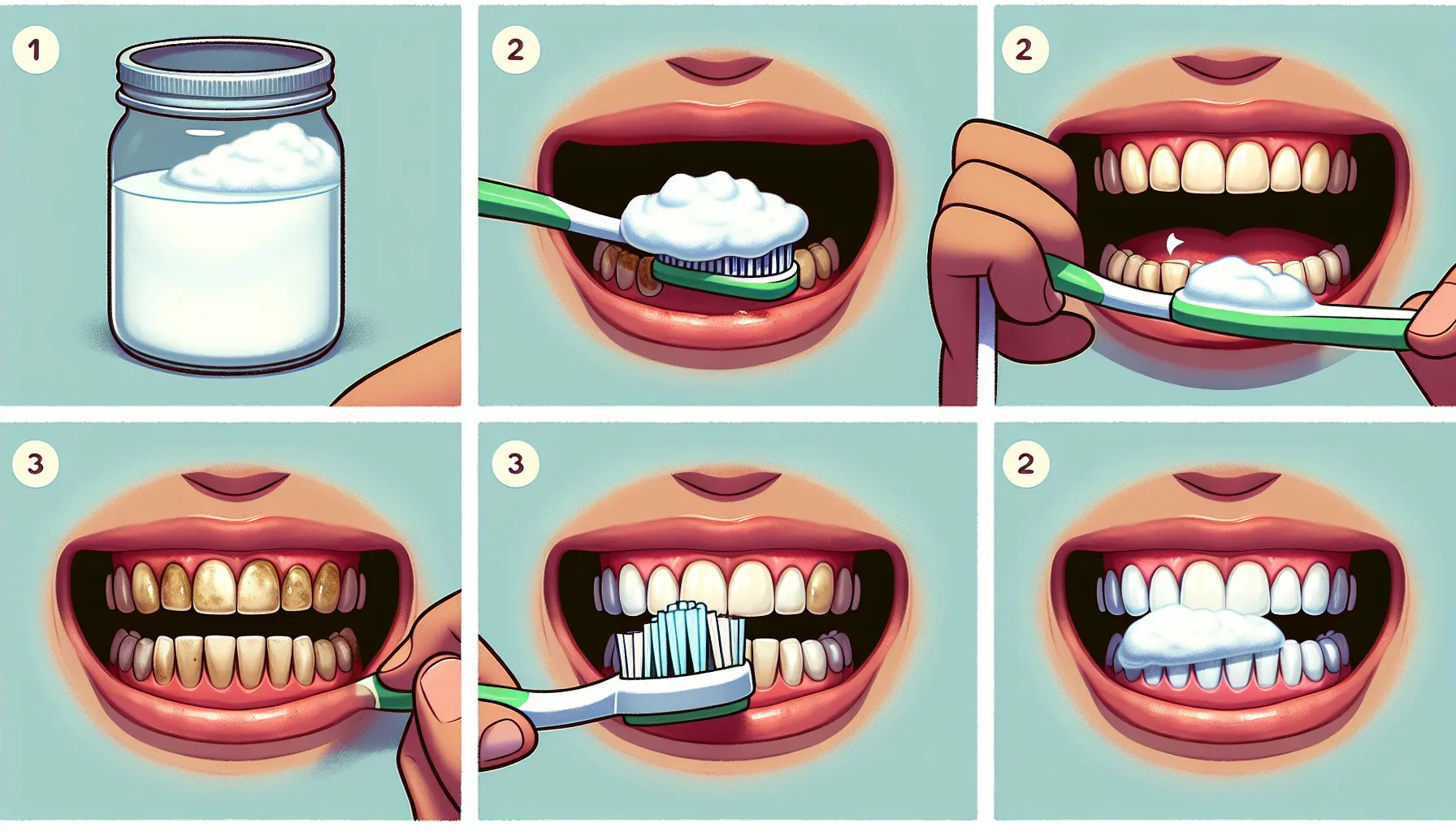Baking soda to whiten teeth
