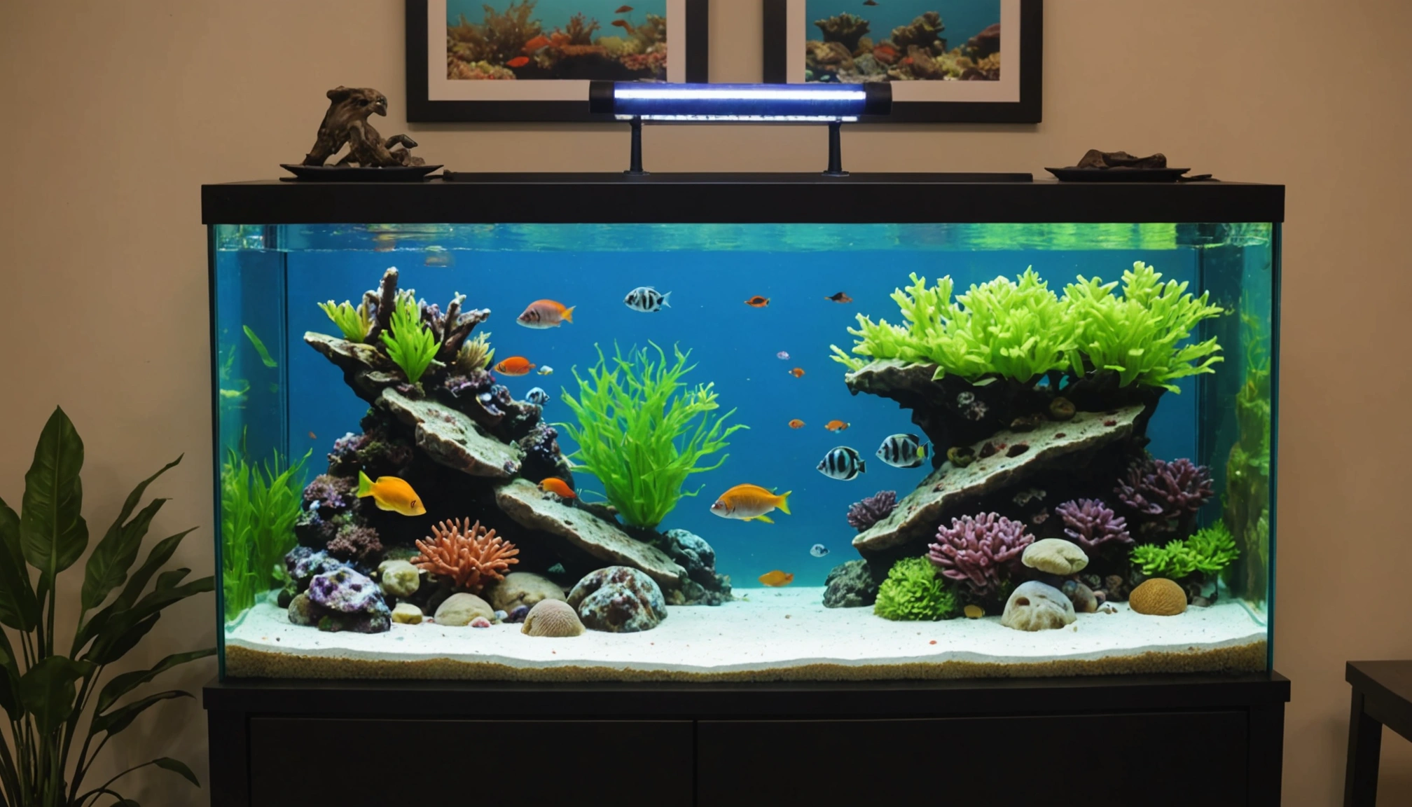 Enhance Your Aquarium with Modern Fish Tank Decor
