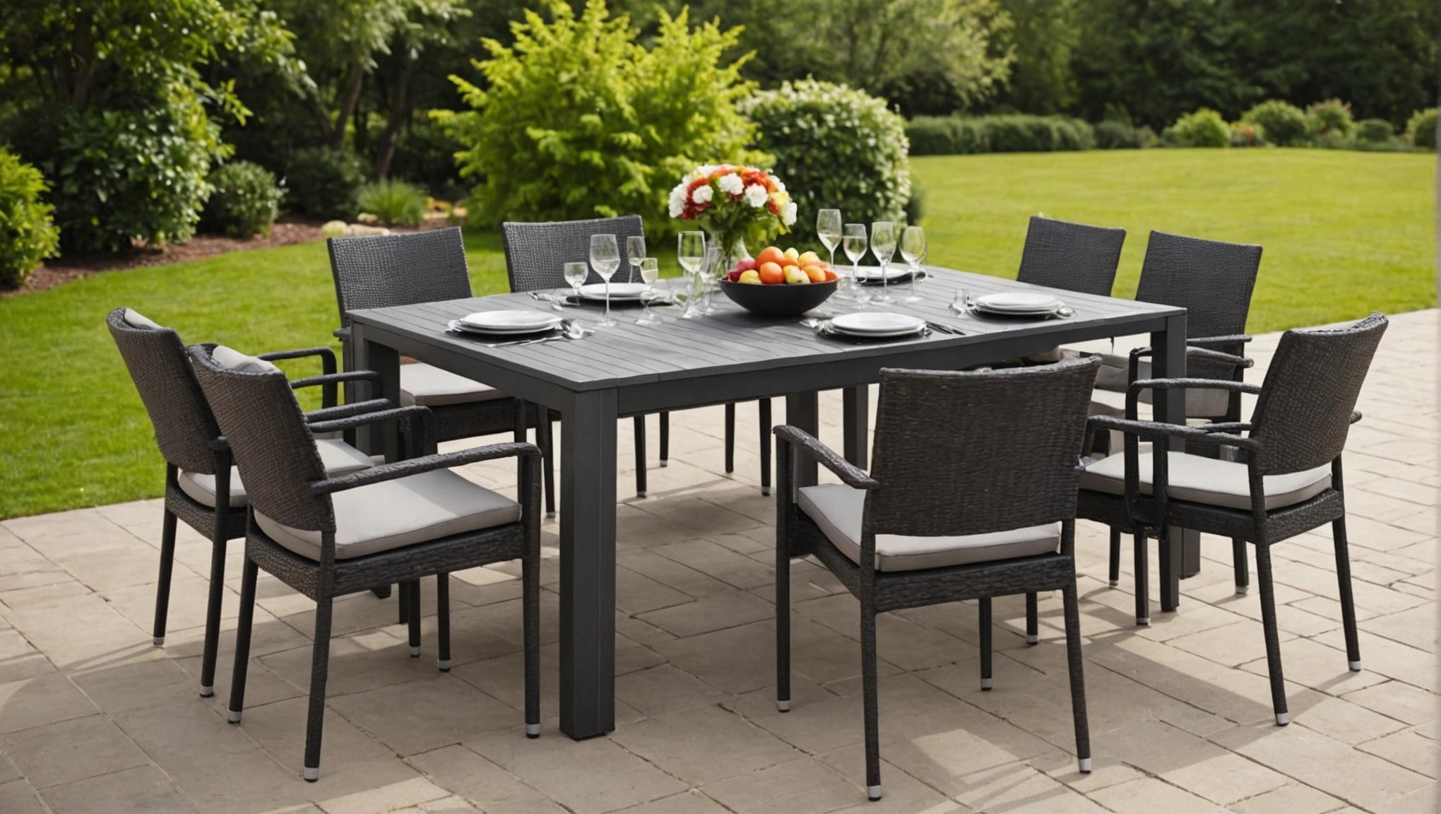 Create an Inviting Outdoor Dining Area with Stylish Dining Sets