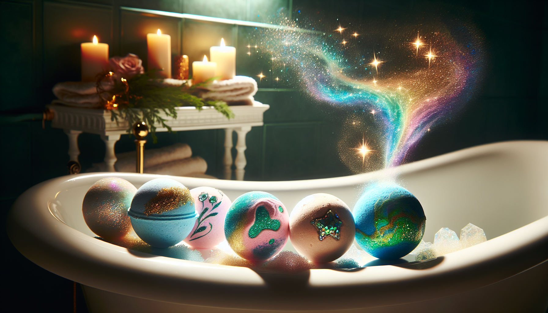 magic bath bombs