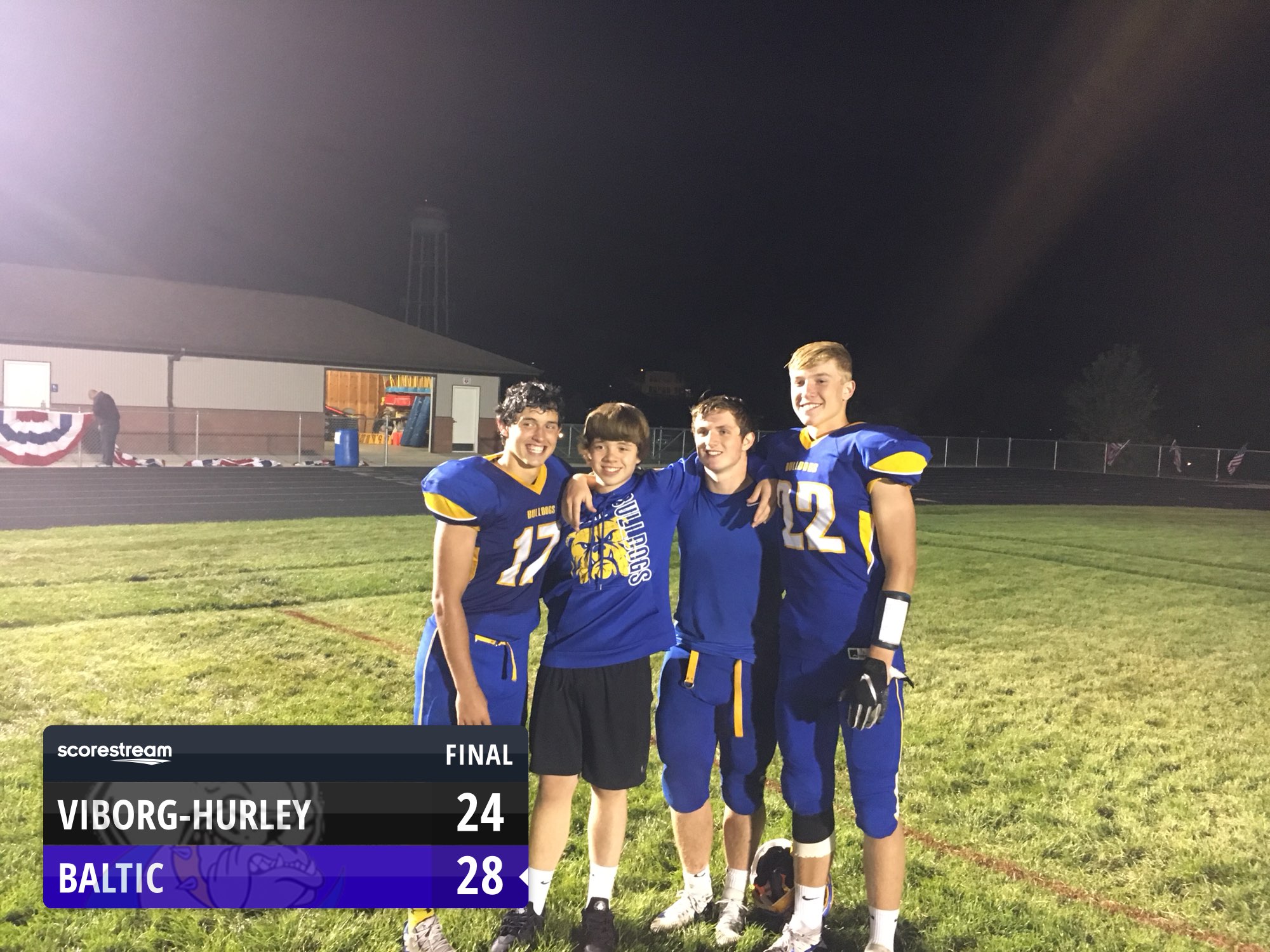 The Baltic Bulldogs defeat the Cougars 28 to 24 ScoreStream